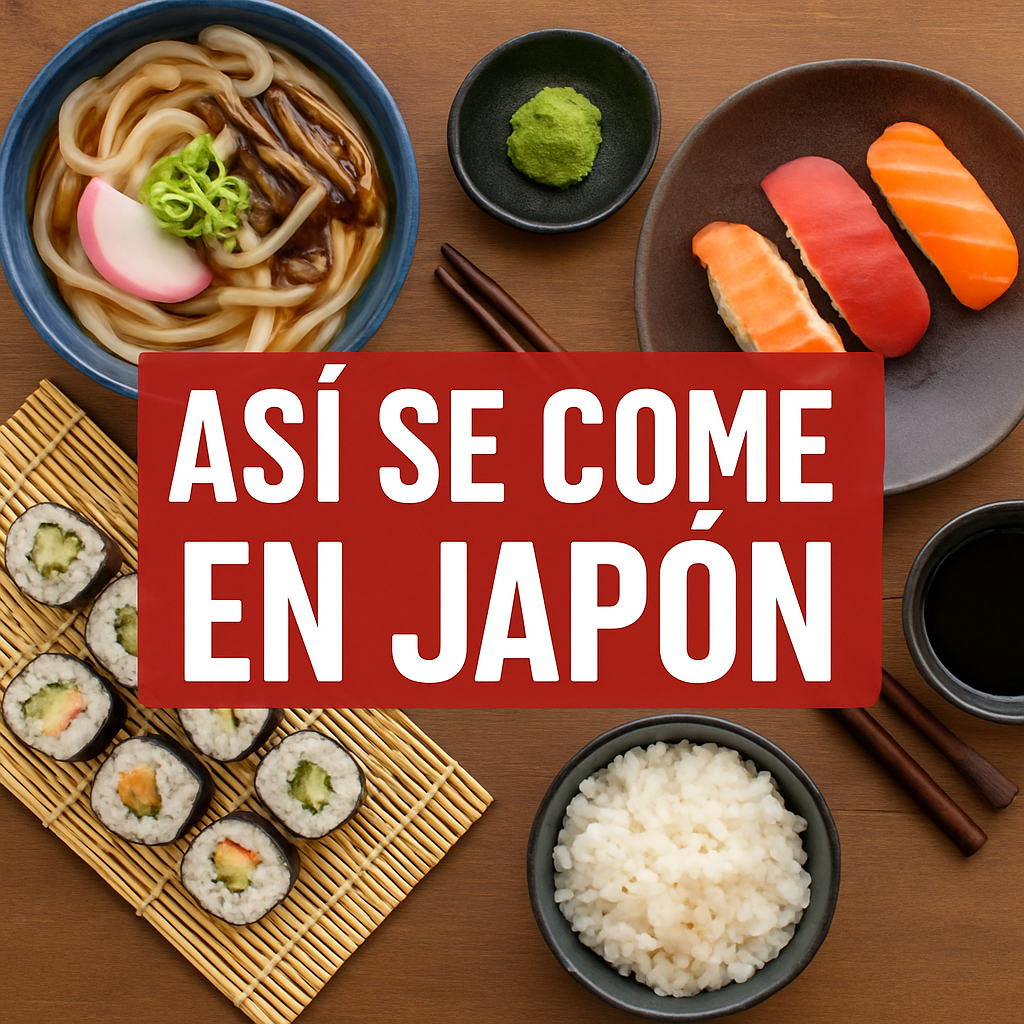 Asi se come Japón. Principales Platillos Japoneses.