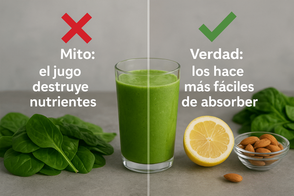 Smoothies jugos verdes